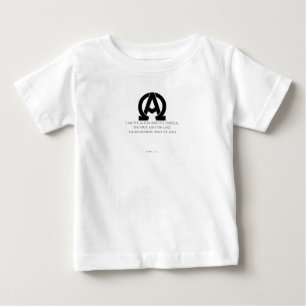 Offenbarung 22:13: "Ich bin das Alpha und das Omeg Baby T-shirt