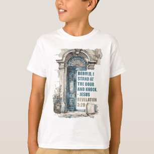 Offenbarung 3:20 Ich stehe an der Tür und klopfe T-Shirt