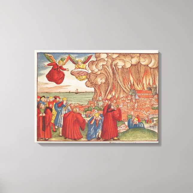 Offenbarung Leinwanddruck (Vorderseite)