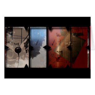 Offene Arbeit über Open Red 13 Fotomontage