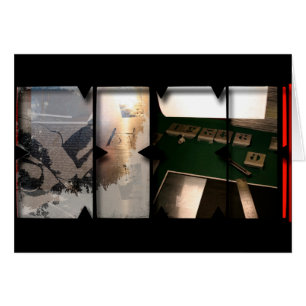 Offene Arbeit über Open Red 14 Fotomontage