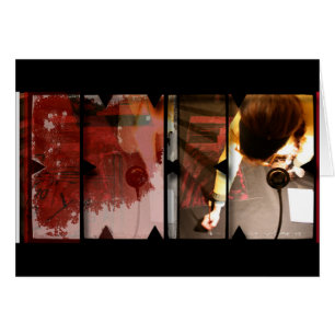 Offene Arbeit über Open Red 4 Fotomontage