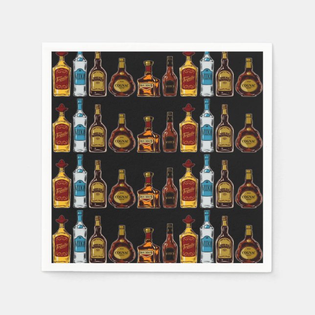 Offene Bar Serviette (Vorderseite)