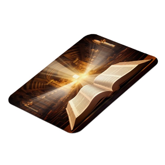 Offene Bibellichter Magnet (Linke Seite)