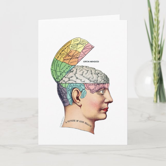 Offene Geburtskarte Karte (Vorderseite)