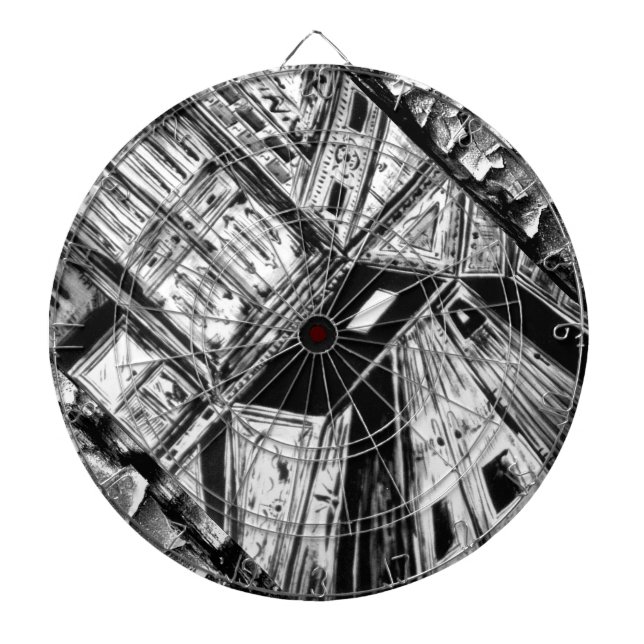Offene Türen Dartscheibe (vorne)