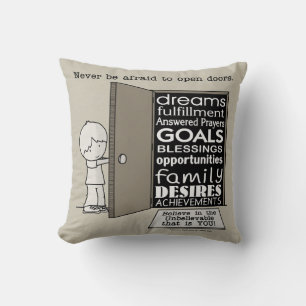 Offene Türen Kissen