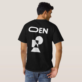Offene undurchsichtige Formen T-Shirt