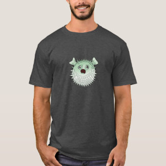 Offener Blauleng T-Shirt