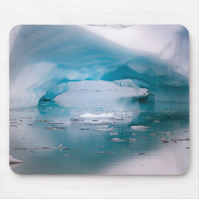 Offener Bogen Eisberg | Antarktika Mousepad (Vorne)