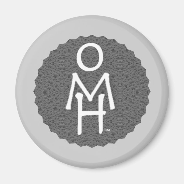 Offener Geist und Herz. Sei ein Mensch, sei nett. Magnet (Vorne)