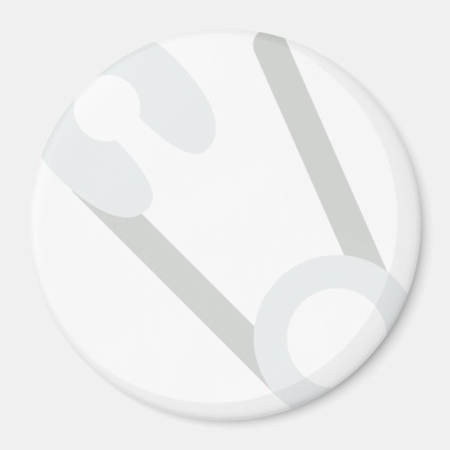 offenes Button Magnet (Vorne)