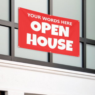 OFFENES HAUS individuelles Banner