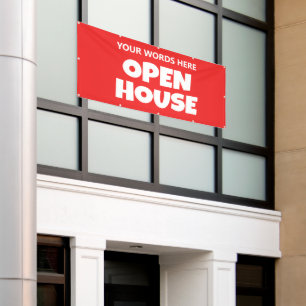 OFFENES HAUS individuelles Banner