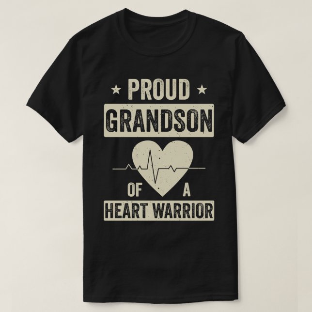 Offenes Herz Operation CHD Transplantation Enkel d T-Shirt (Design vorne)