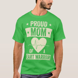 Offenes Herz Operation CHD Transplantation Mama ei T-Shirt