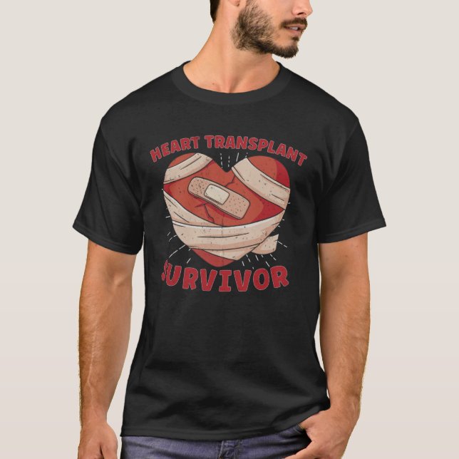 Offenes Herz Operation Operation Survivor T-Shirt (Vorderseite)