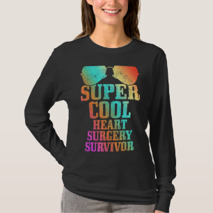 Offenes Herz Operation Transplantation Bypass Erho T-Shirt