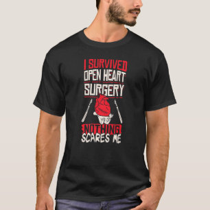 Offenes Herz Operation Umgehung Bewusstsein Herz I T-Shirt