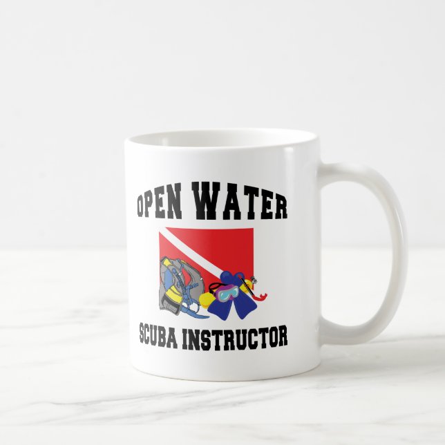Offenes Wasser UNTERWASSERATEMGERÄT Lehrer Kaffeetasse (Rechts)