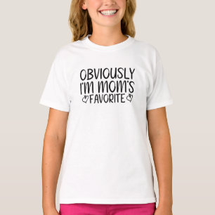 Offensichtlich bin ich Mama's Lieblingsfrau T-Shirt