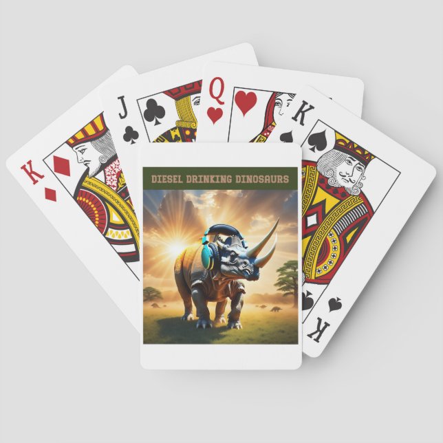 Offensichtlich ein Elvis-Fan Spielkarten (Rückseite)