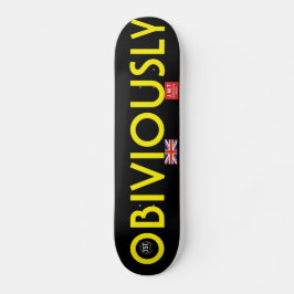OFFENSICHTLICH OFFIZIELLES UK-Skateboard Skateboard