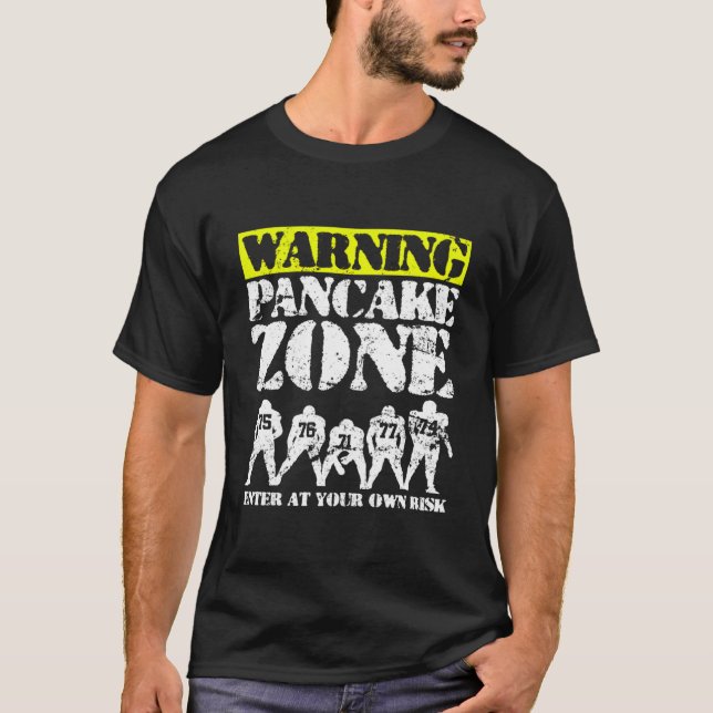Offensive Line Football Line T-Shirt (Vorderseite)
