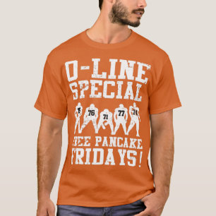 Offensive Line Football Lineman Funny T-Shirt