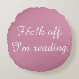 Offensives Lesekissen Rundes Kissen