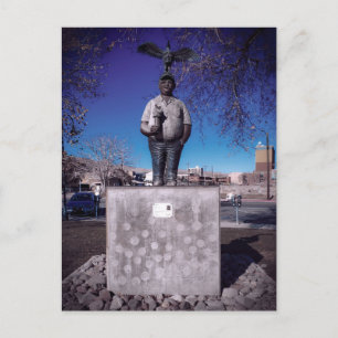 Öffentliche Kunstskulptur Postkarte