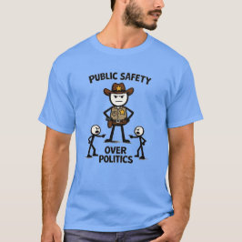 Öffentliche Sicherheit statt Politik (1) T-Shirt