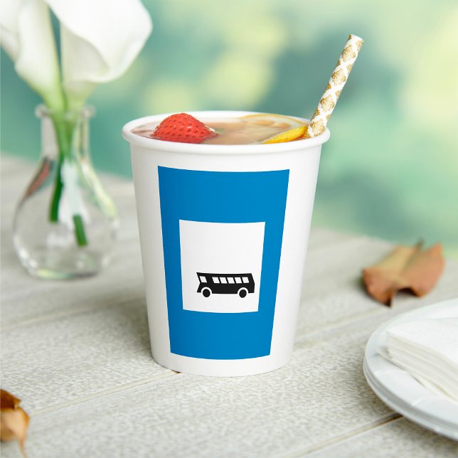 Öffentliche Verkehrsmittel Bushaltestelle Untersch Pappbecher (Von Creator hochgeladen)