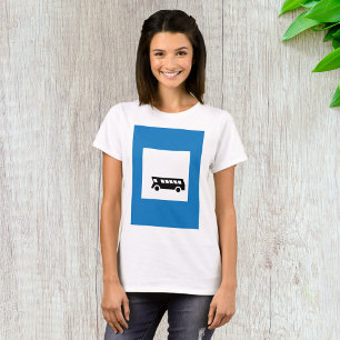 Öffentliche Verkehrsmittel Bushaltestelle Untersch T-Shirt