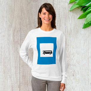 Öffentliche Verkehrsmittel Bushaltestelle Untersch T-Shirt