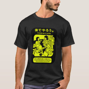 Öffentliche Werbung in Tokio T-Shirt