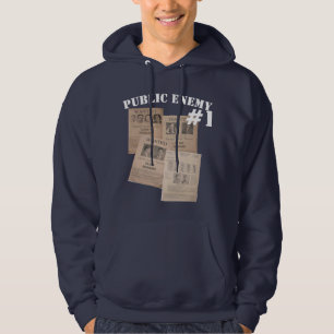 Öffentlicher Feind des FBI Nummer 1 Hoodie