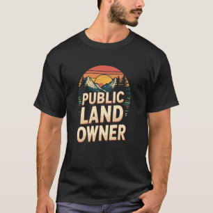 Öffentlicher Grundeigentümer, Naturschutz, Schutz T-Shirt