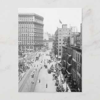 Öffentlicher Platz, Cleveland: 1915 Postkarte