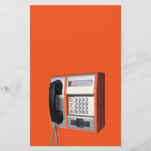 Öffentliches Telefon Flyer