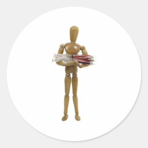 OfferingVaccines091809 Runder Aufkleber