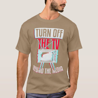 OffheV Defund Medien Junge T-Shirt