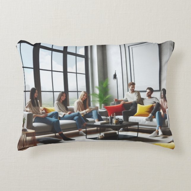 Office angepasst dekokissen (Vorderseite)