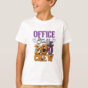 Office Boo Crew Halloween Team Spirit Poste Tri-B T-Shirt