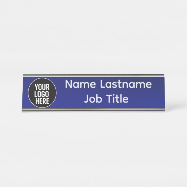 Office Desk Name Plate Schreibtischnamensplakette (Vorderseite )