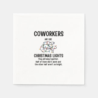 Office Gag Geschenke Mitarbeiter sind wie Weihnach Serviette