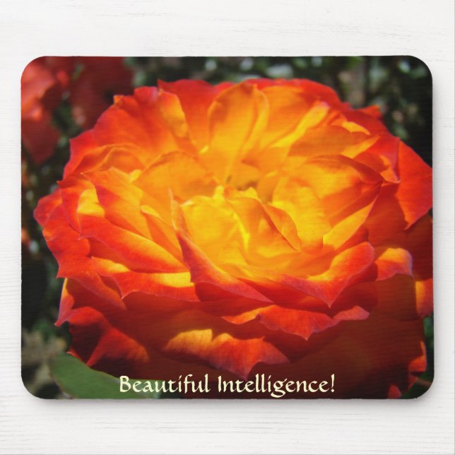 OFFICE-Geschenke Schöne Rose Mousepad (Vorne)
