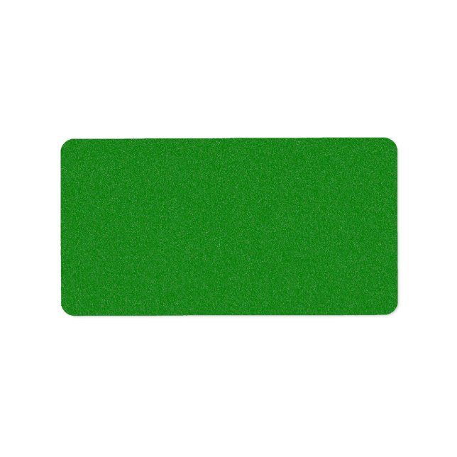 Office Green Star Dust Adressaufkleber (Vorne)