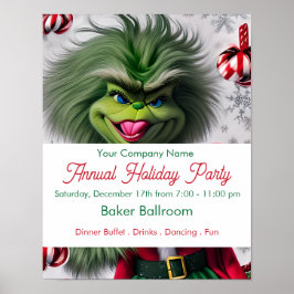 Office Holiday Party Poster