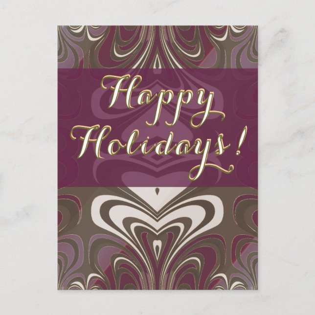 Office Holiday Postcard Feiertagspostkarte (Vorderseite)